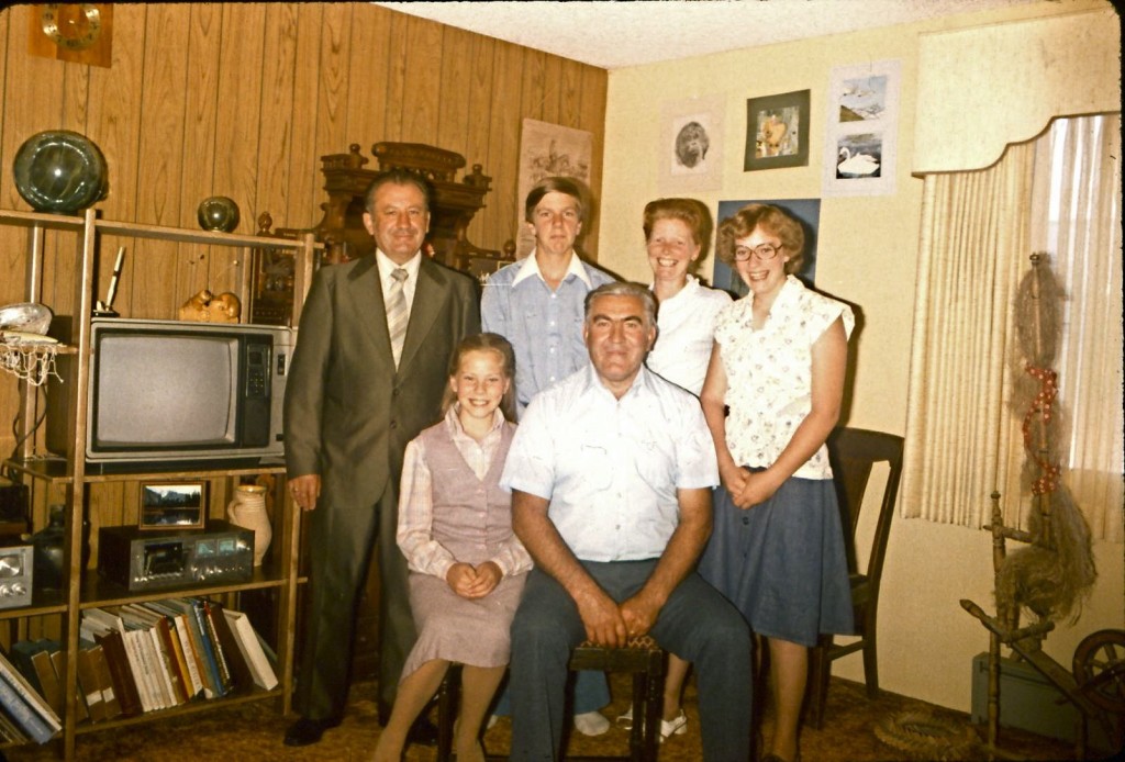 Family with Sanyi, 1982